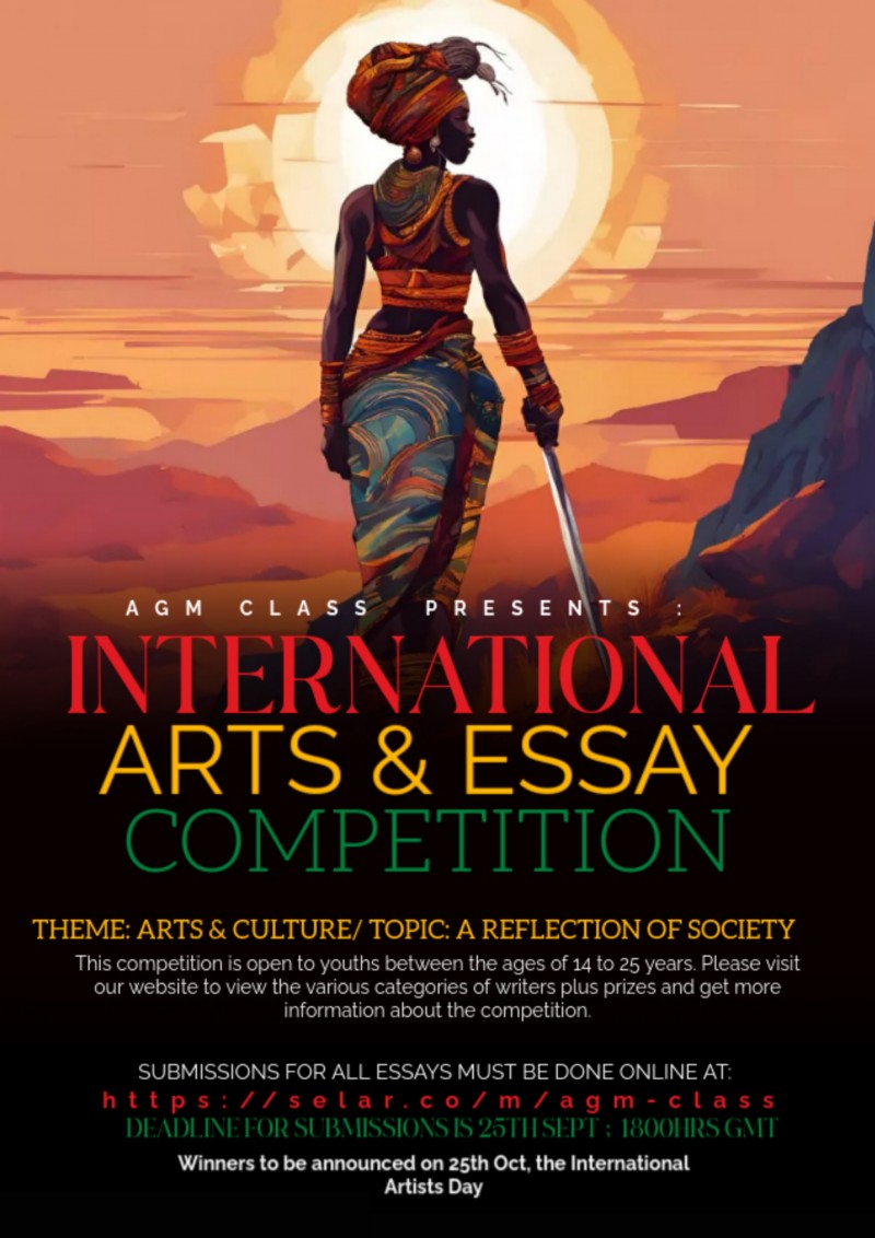 ARTS & ESSAY COMPETITION TICKET