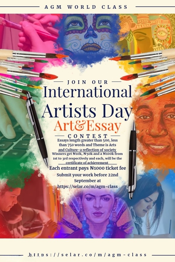 ARTS & ESSAY COMPETITION TICKET