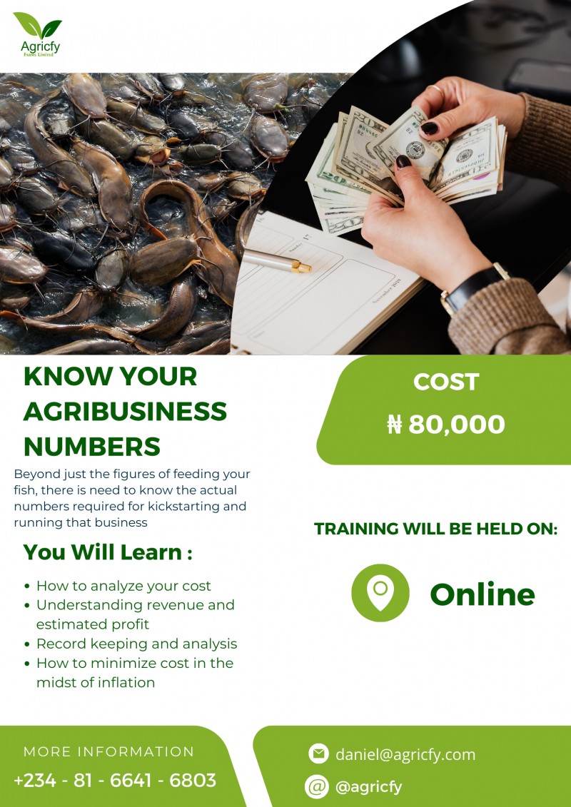 Know Your Agribusiness Numbers - Understanding The Financial Aspect of The Business