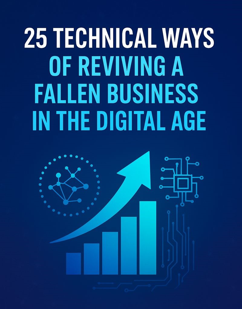 25 TECHNICAL WAYS OF REVIVING A FALLEN BUSINESS IN THE DIGITAL AGE