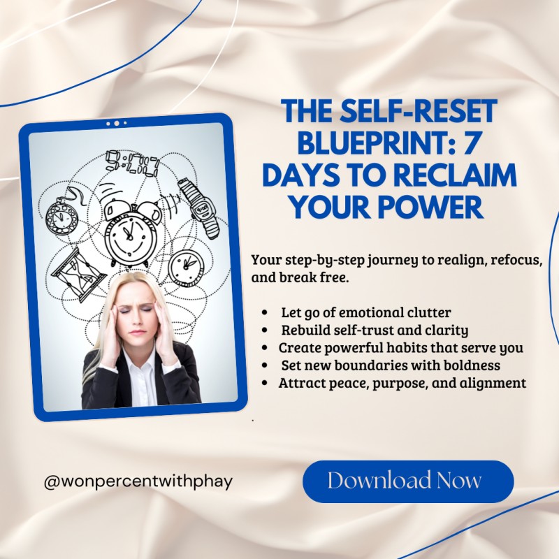 The Self-Reset Blueprint: 7 Days to Reclaim Your Power