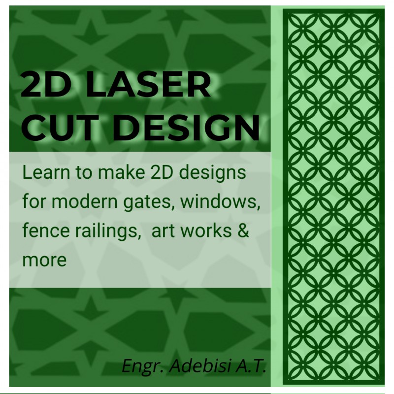 2D Laser Cut Design with AutoCAD