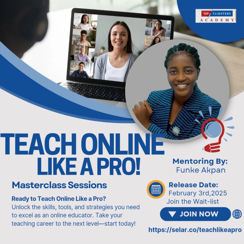 Teach Online Like a Pro!