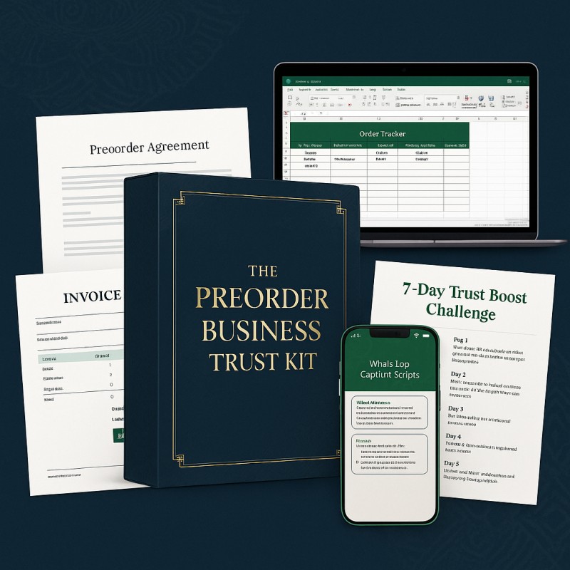 The Preorder Business Trust Kit