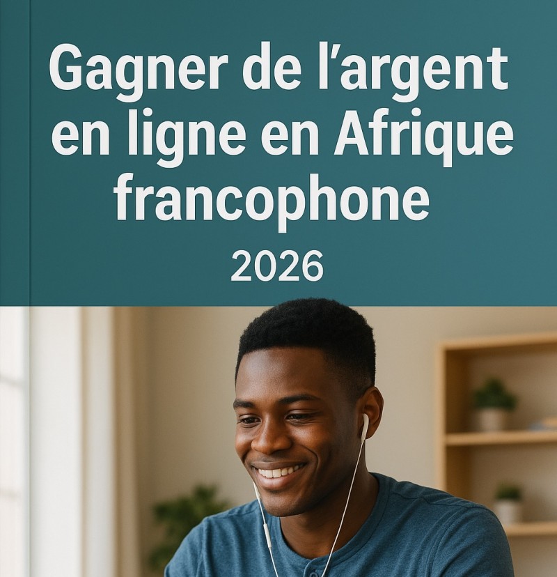 Gagner de l'argent en ligne en Afrique francophone (2026)