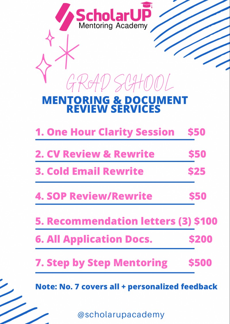 Grad School Mentoring