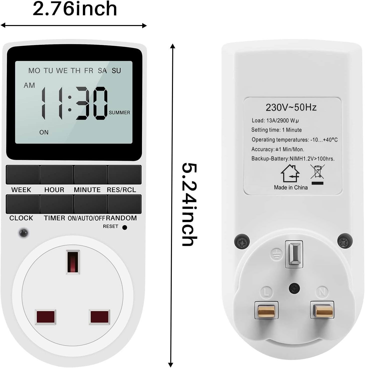 Digital Timer Socket