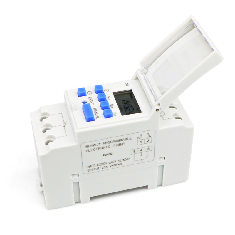 DIN-Rail Digital Timer Switch