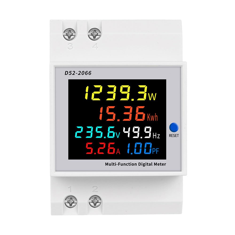 Multi-Function 6 In 1 Digital Electricity Meter
