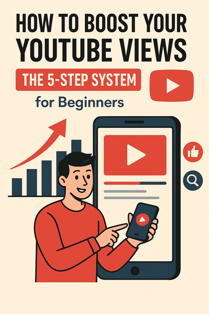 How To Boost Your YouTube Views: The Best-Step System for Beginners