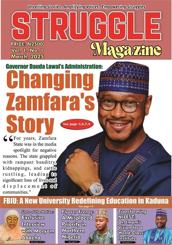 STRUGGLE MAGAZINE - Maiden Edition