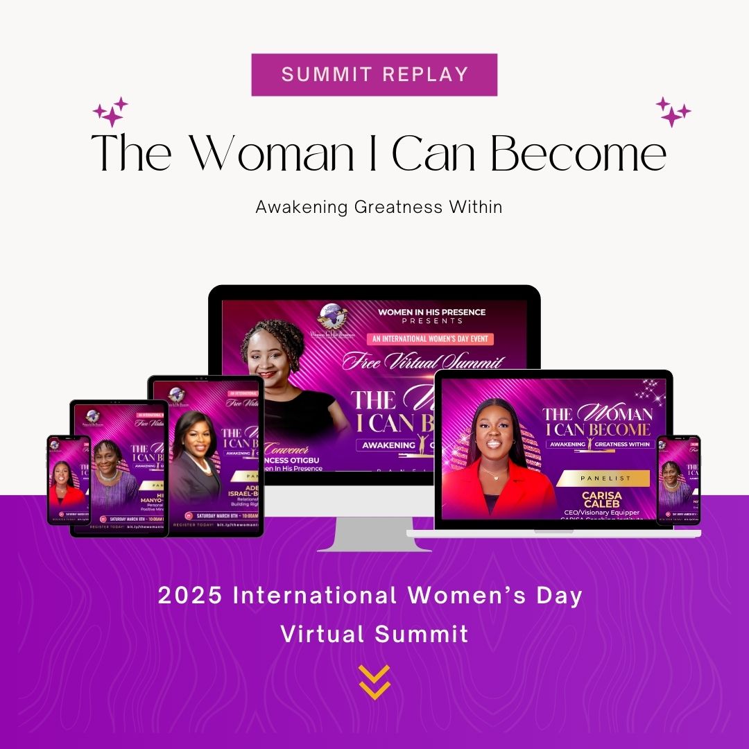 The Woman I Can Become Virtual Summit - IWD 2025