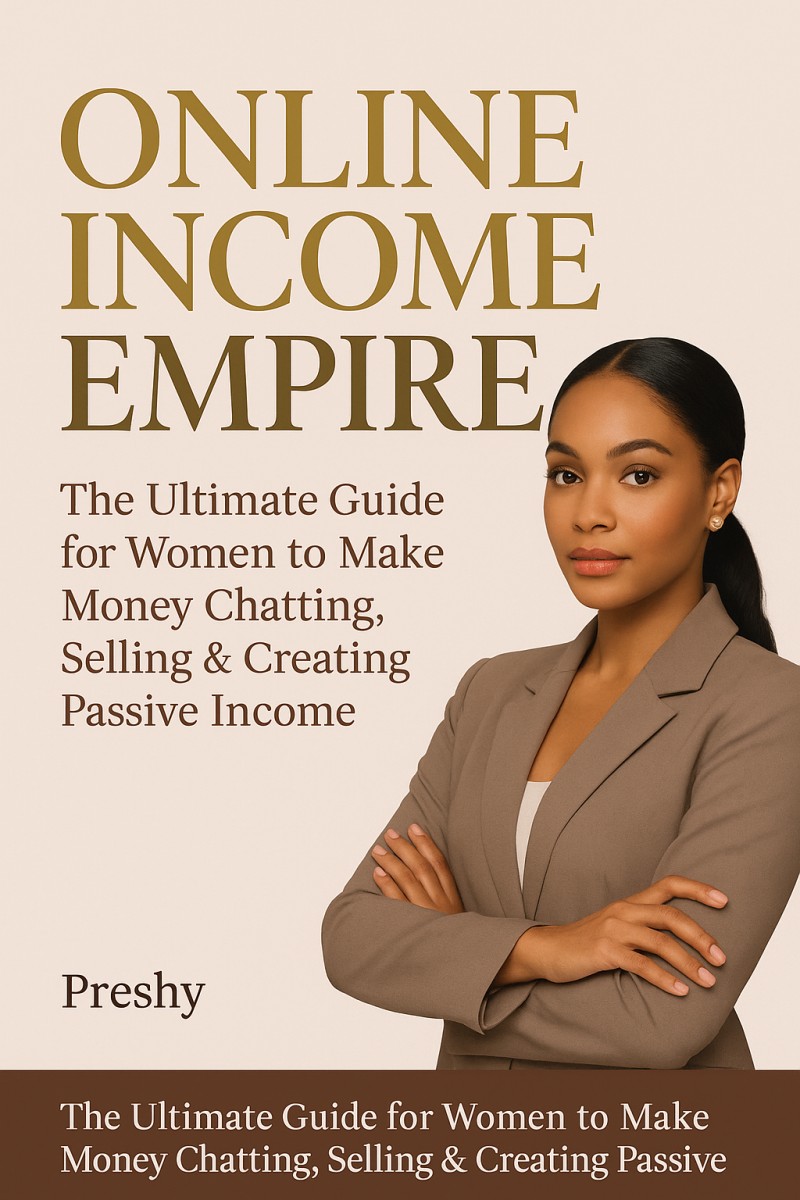 Online Income Empire: The Ultimate Guide for Women to Make Money Chatting, Selling & Creating Passive Income