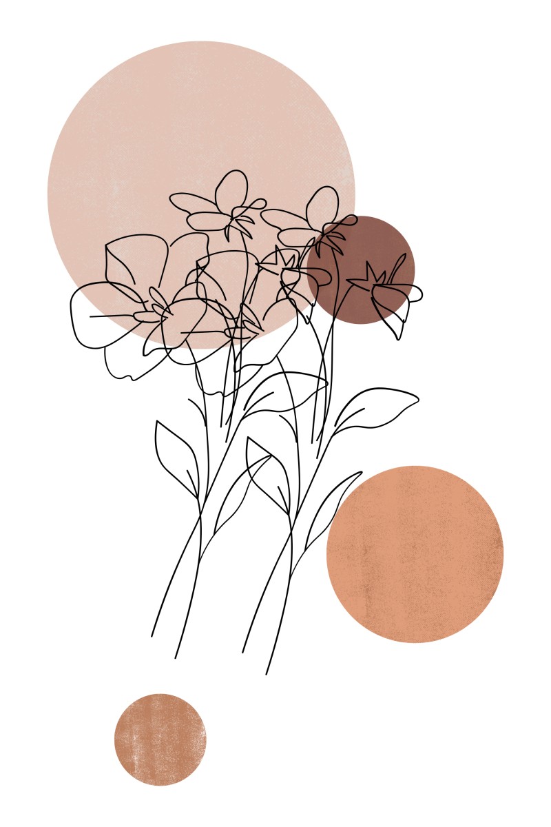 Earth Tones Muse -Printable Wall Art (6 pcs)
