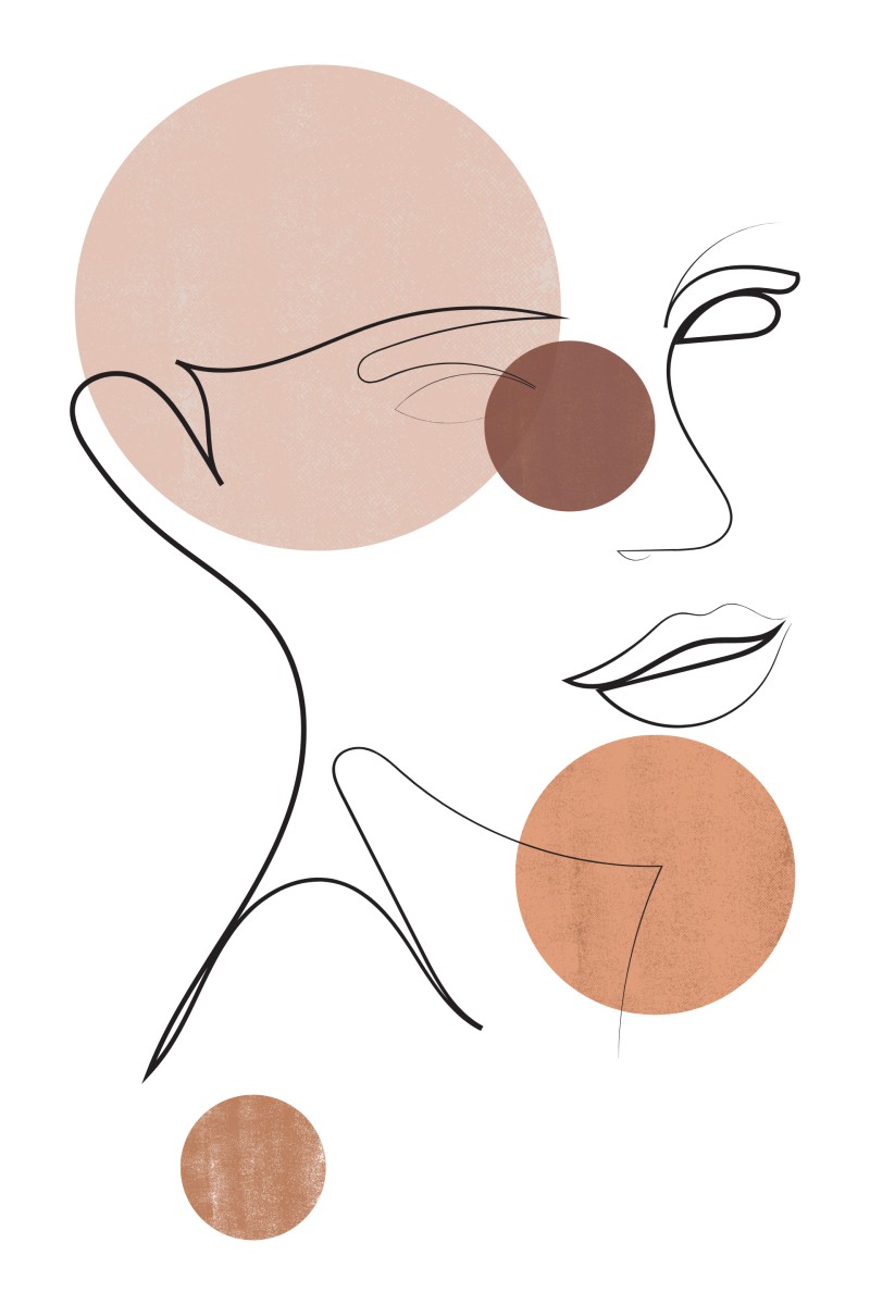 Earth Tones Muse -Printable Wall Art (6 pcs)