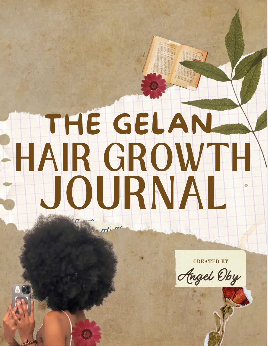 The GELAN 120-Day Hair Growth Tracker & Journal