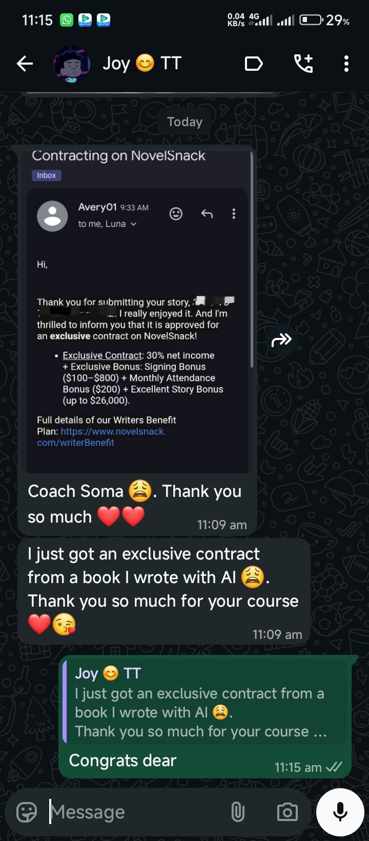 Customer review 1