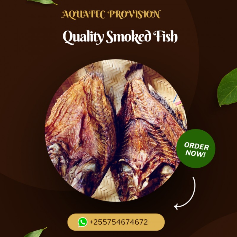 Quality smoked fish from Lake Victoria Tanzania