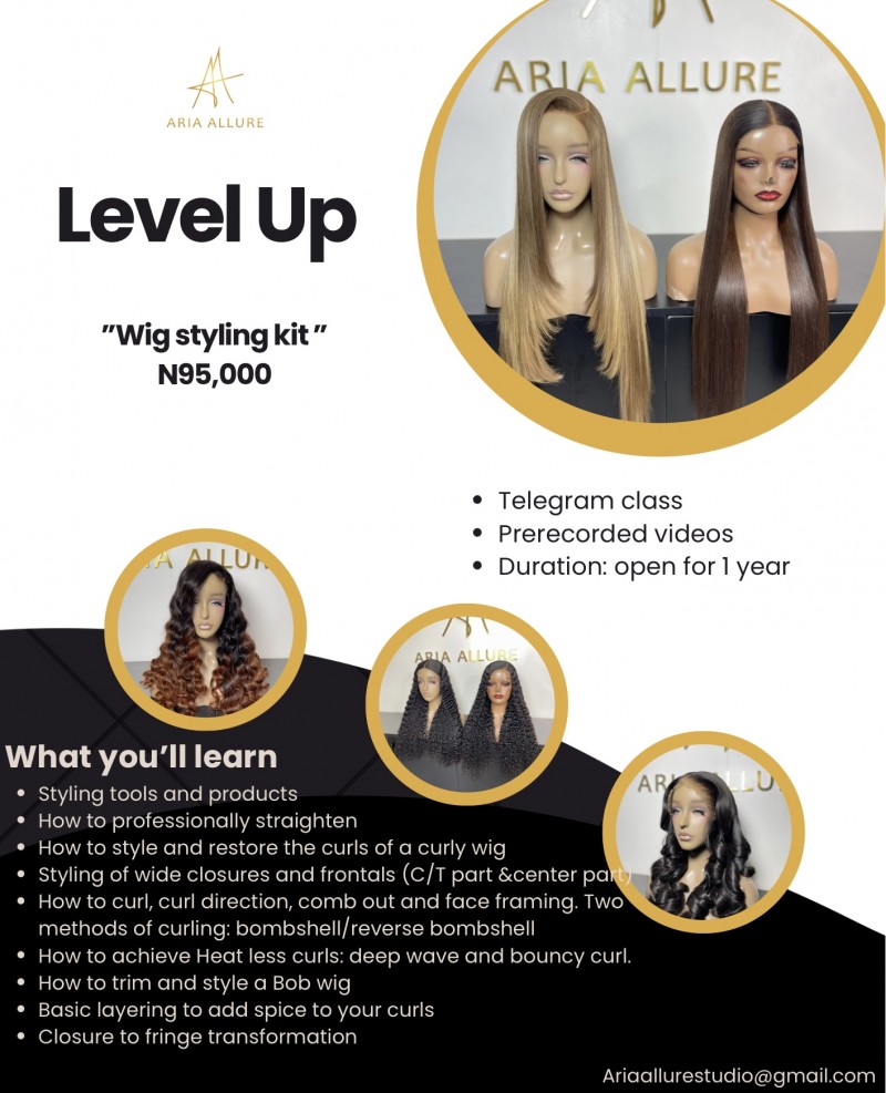 Wig styling Kit (bundle)
