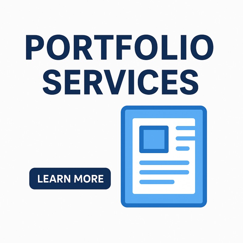 Portfolio Design Service for Freelancers, Portfolio Creation for VAs & Content Creators, etc.