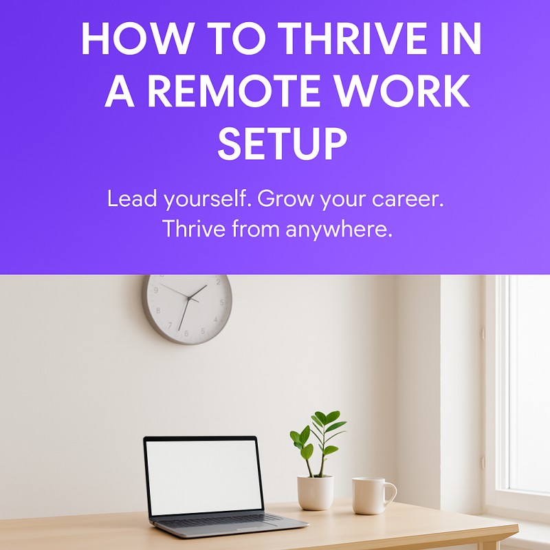 How to Thrive in a Remote Work Setup