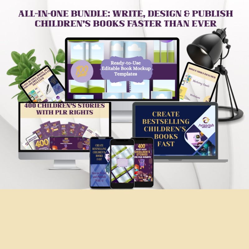 The Ultimate Children's Book Creator Starter Pack