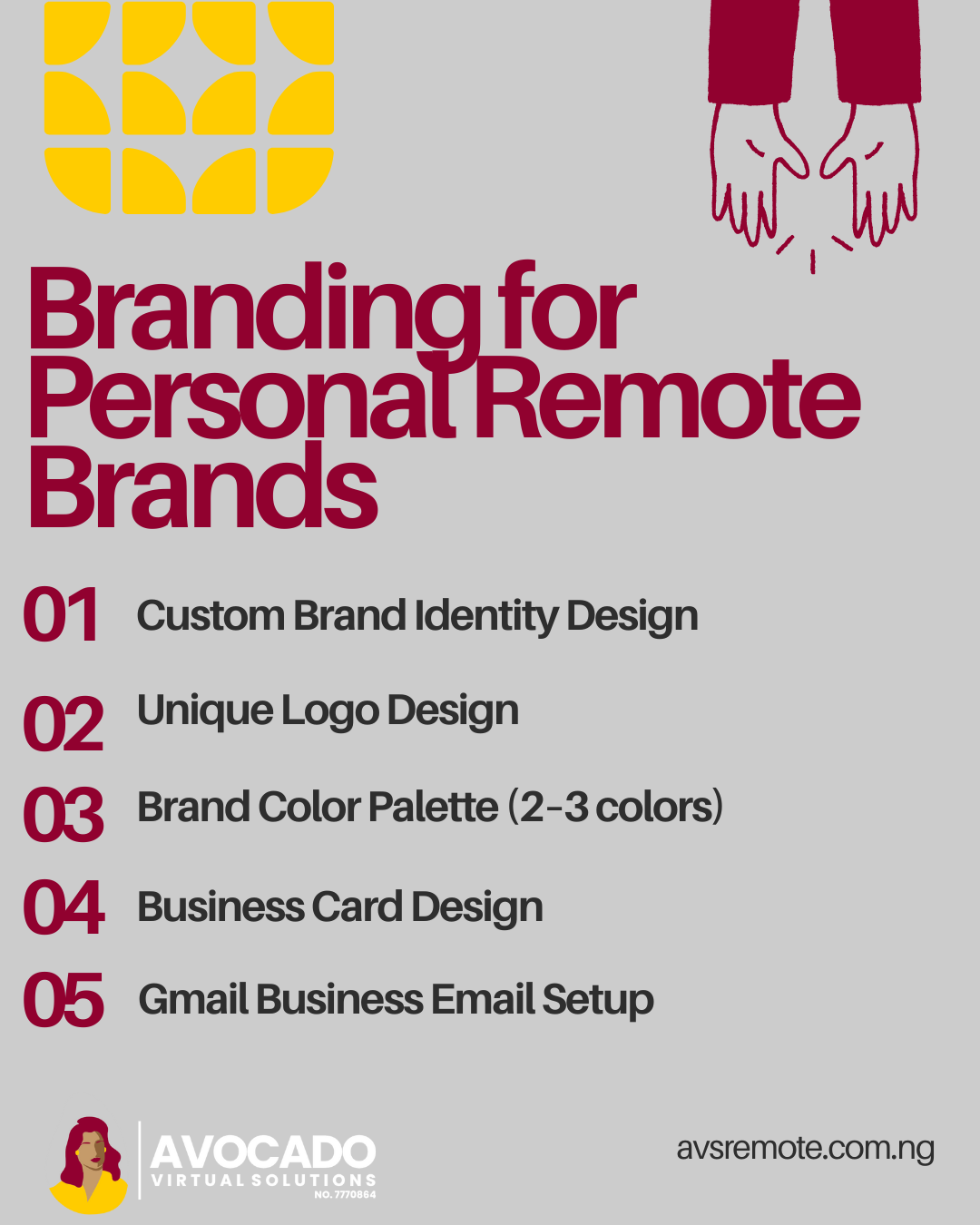 Buy Branding for Personal Remote Brands by AVS Academy on Selar