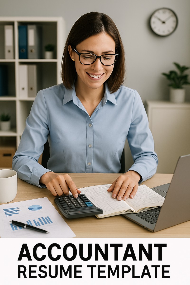 Accountant Template Resume & Cover Letter