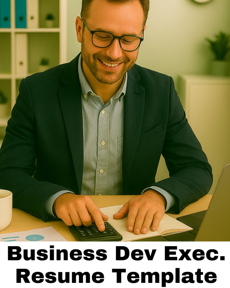 Business Development Executive Template Resume & Cover Letter