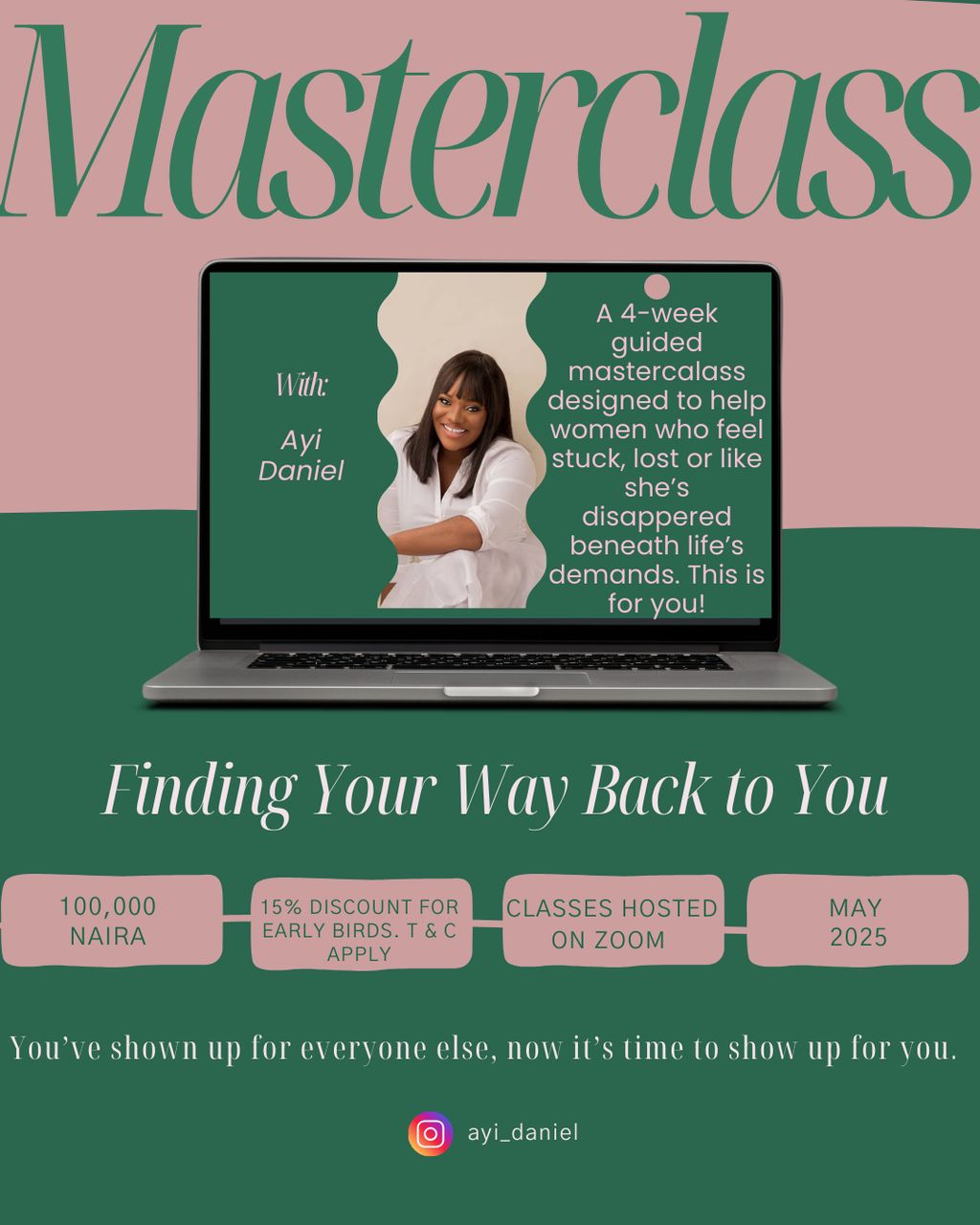 Finding Your Way Back to You Masterclass