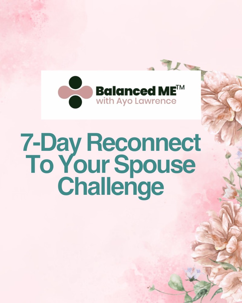 7-DAY RECONNECT TO YOUR SPOUSE CHALLENGE