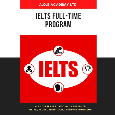 English for IELTS Full-Time Group Training – Band 8+ in 3 Weeks & Practice Tests & Resources