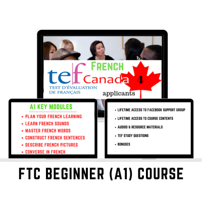 FTC French Mastery Program: Beginner to Expert (A1–C2) + TEF/TCF Canada Prep