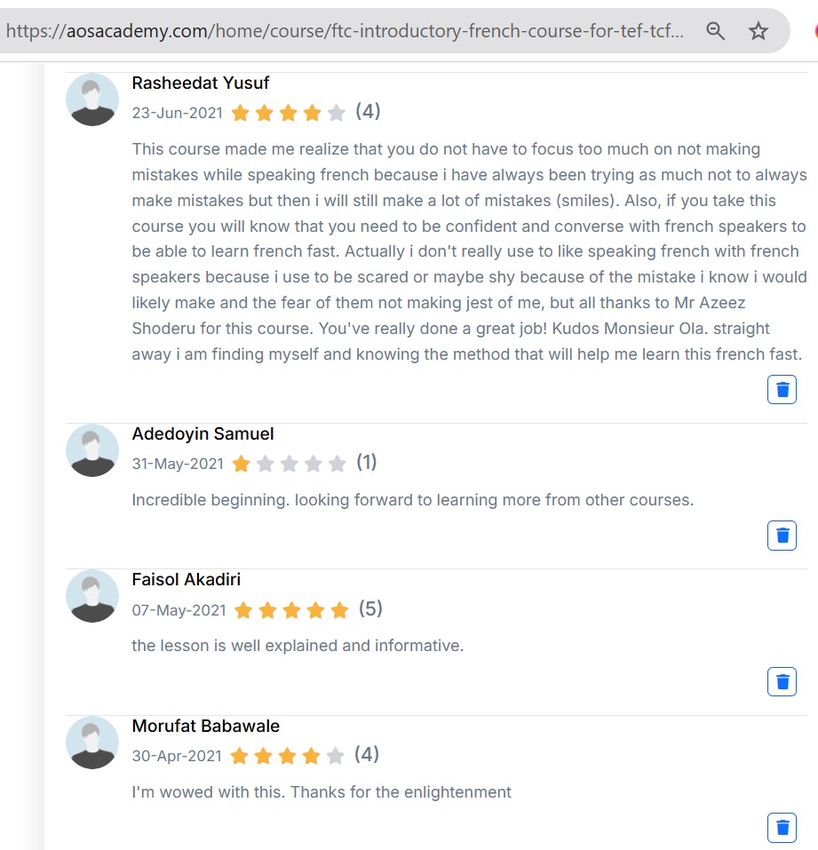 Customer review 2