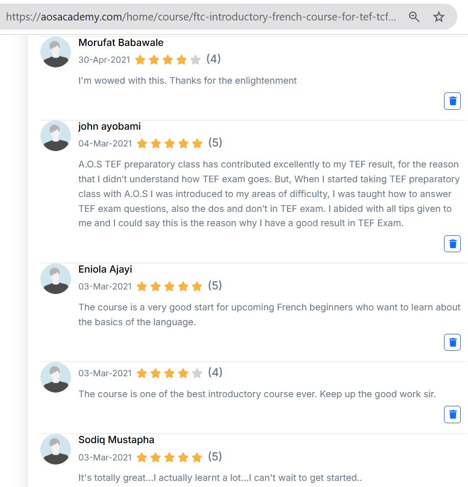 Customer review 3