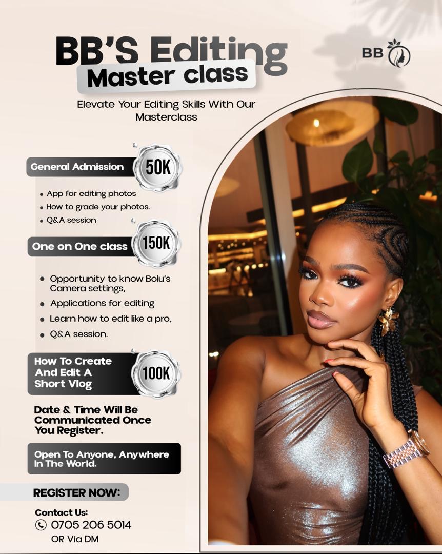 BB's Editing Masterclass