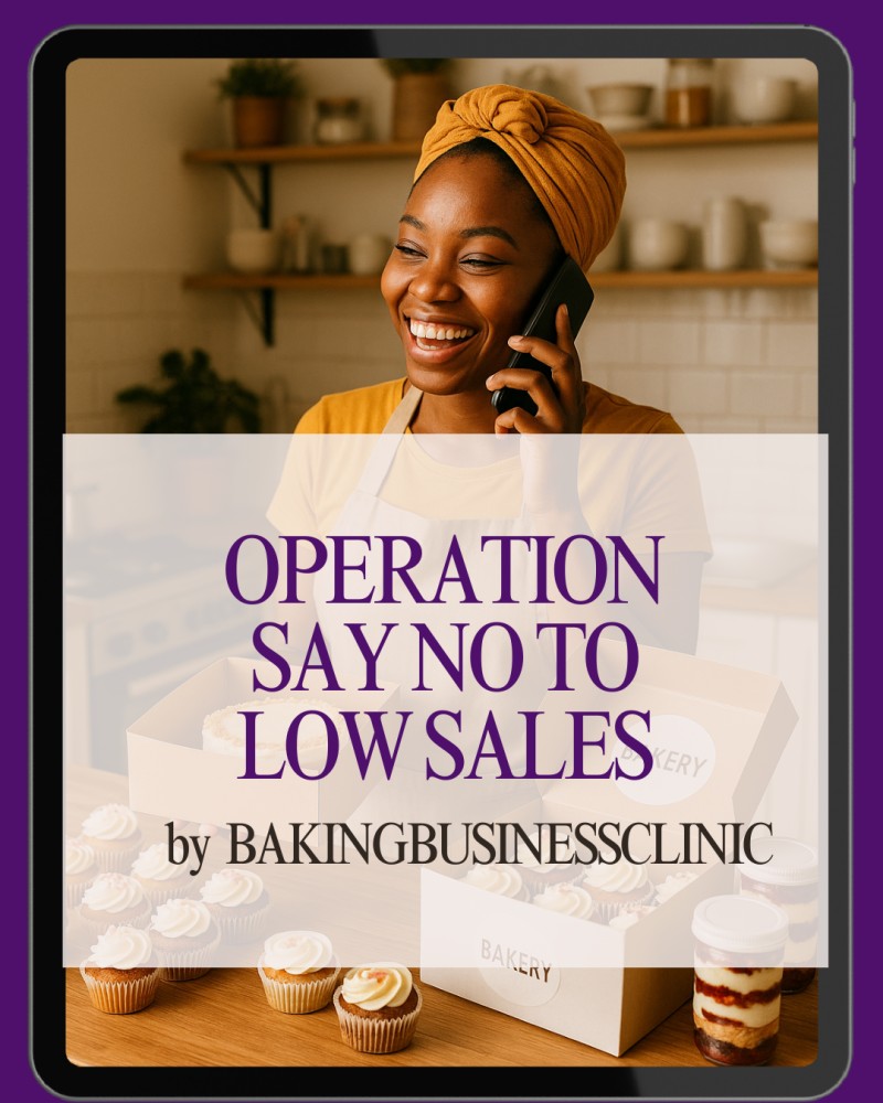 OPERATION SAY NO TO LOW SALES