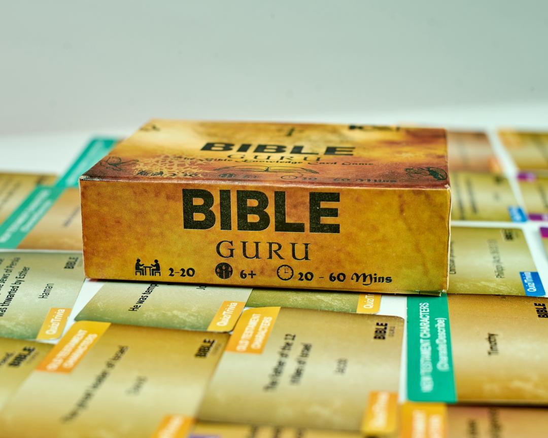 BIBLE GURU: 3-in-1 GAME - BIBLE QUIZ, RECITATION & CHARADES