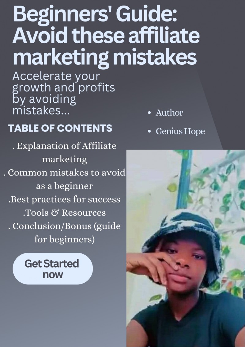 Mistakes to avoid as a beginner affiliate marketer