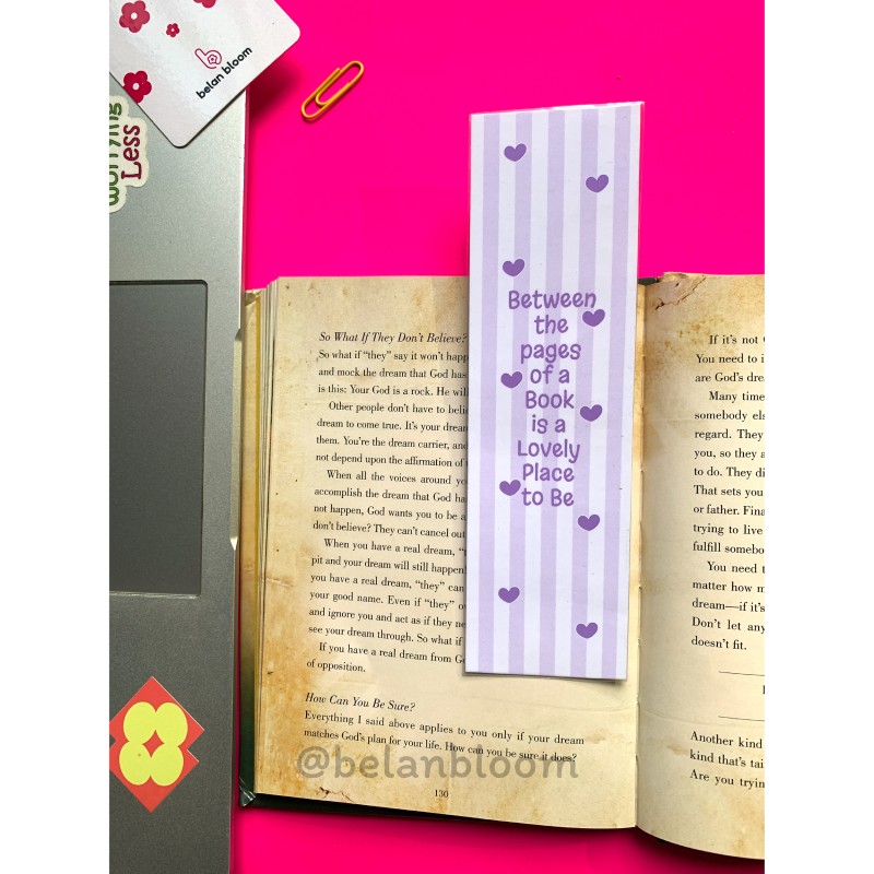 Lovely Place Bookmark