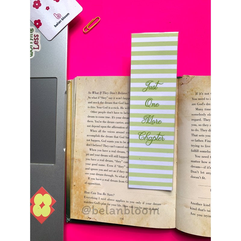 One Chapter Bookmark