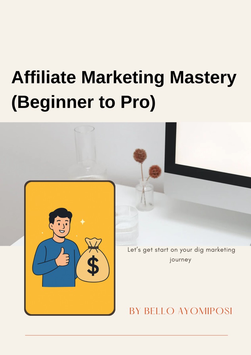 Affiliate Marketing Mastery (Beginner to Pro)AMM personal mentorship