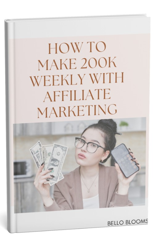 MAKE 200k weekly with affiliate marketing