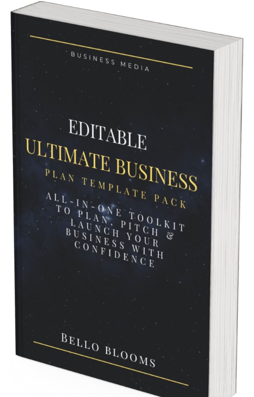 Ultimate Business Plan Template Pack (Editable in Canva)