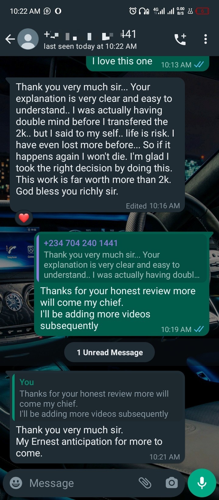 Customer review 9