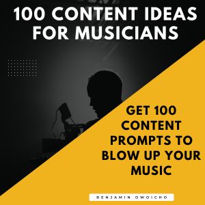 100 content ideas for musicians