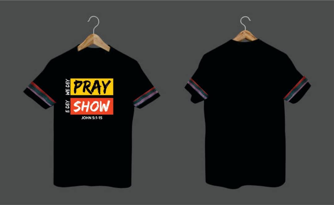 We dey pray, e dey show