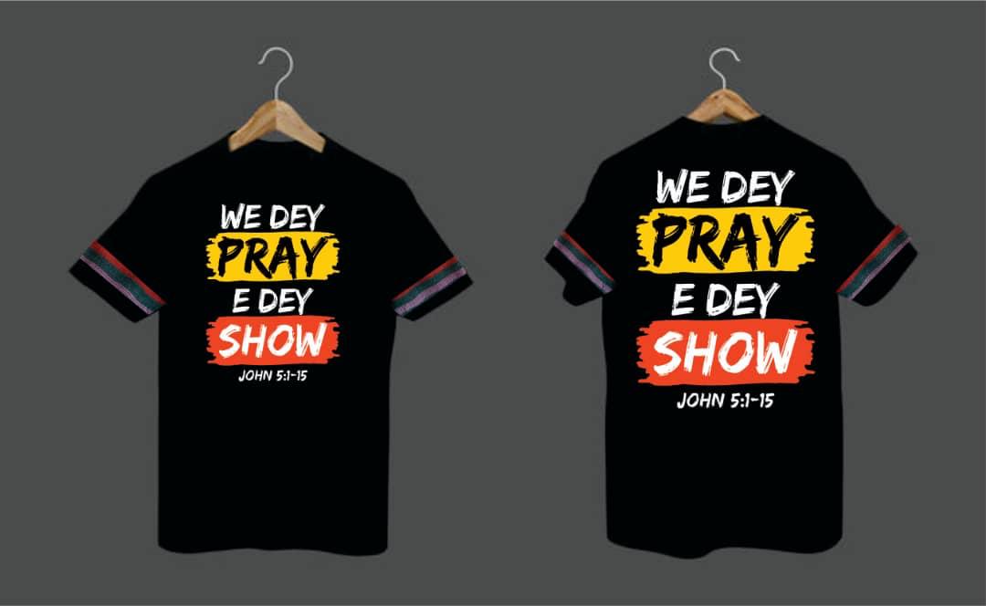 We dey pray, e dey show Variant B