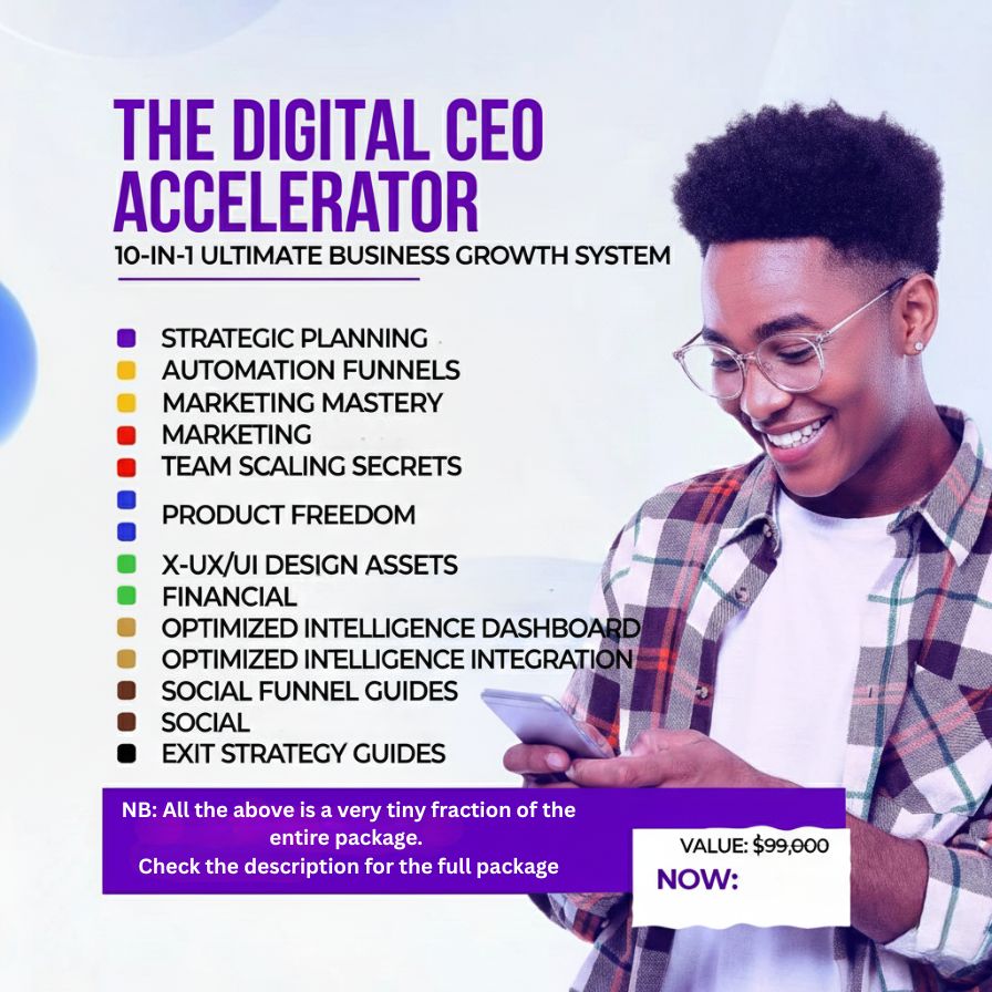 THE DIGITAL CEO ACCELERATOR (10-in-1 PRODUCT BUNDLE)