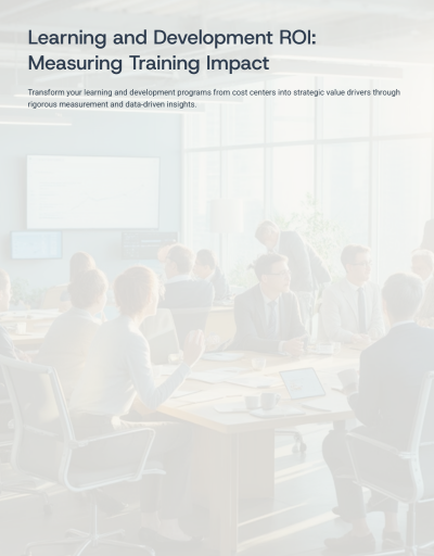 Learning and Development ROI: Measuring Training Impact